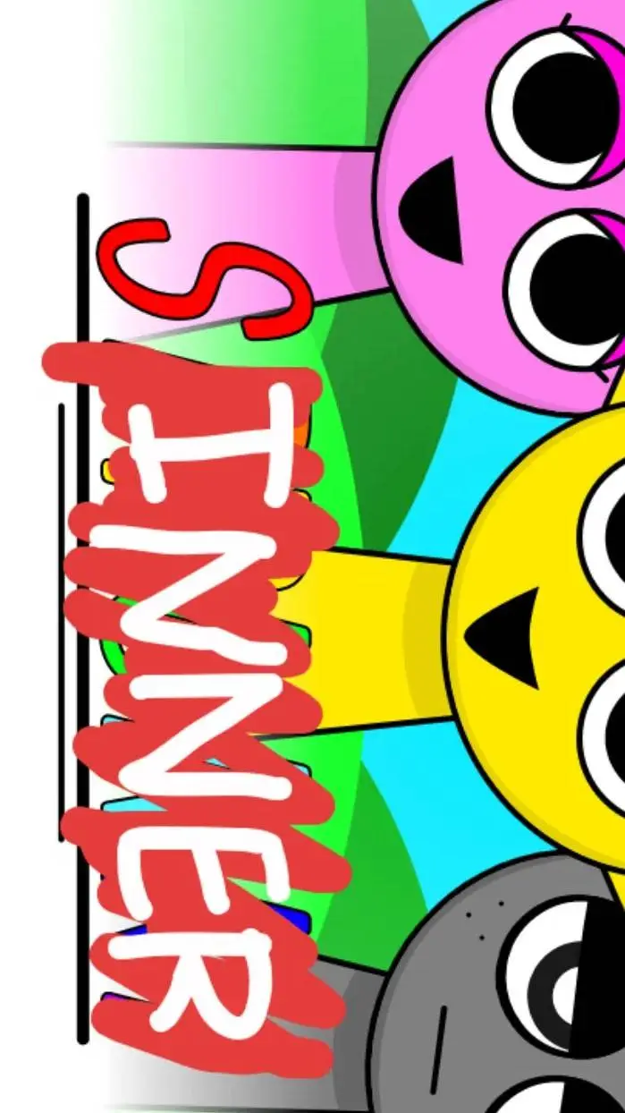 ai character: Sprunki sinner background