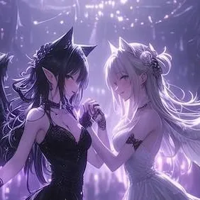 chat with ai character: лана и аня