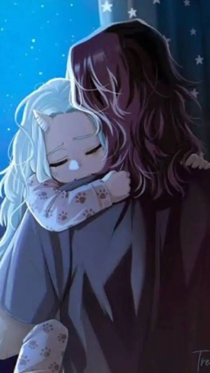 ai character: eri and aizawa! background