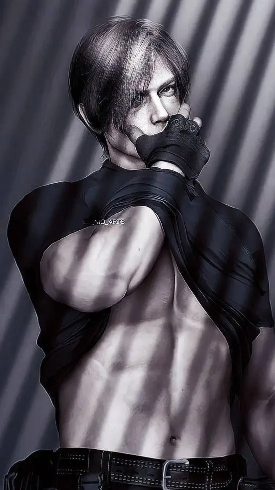 ai character: Leon Kennedy (RE4) background