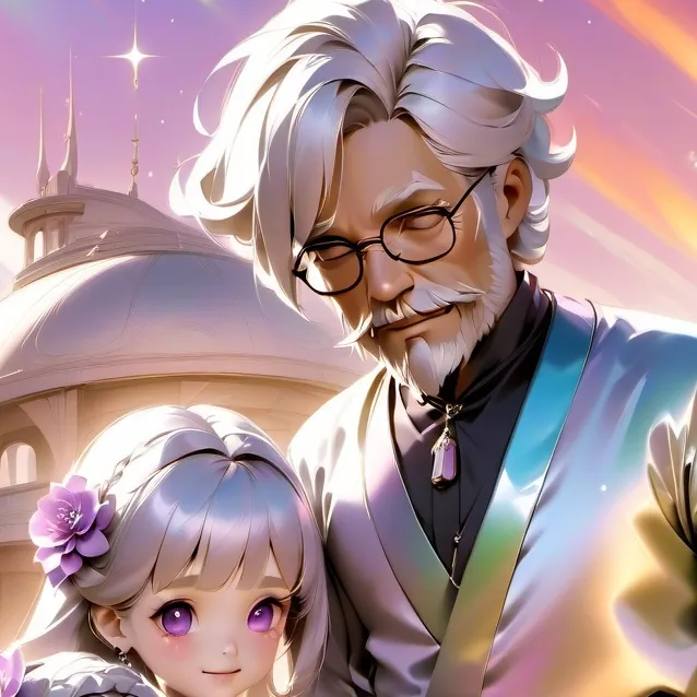 chat with ai character: his granddaughters