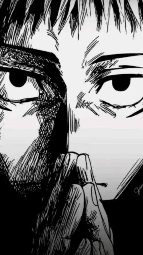 ai character: yujitodo vs mahito background