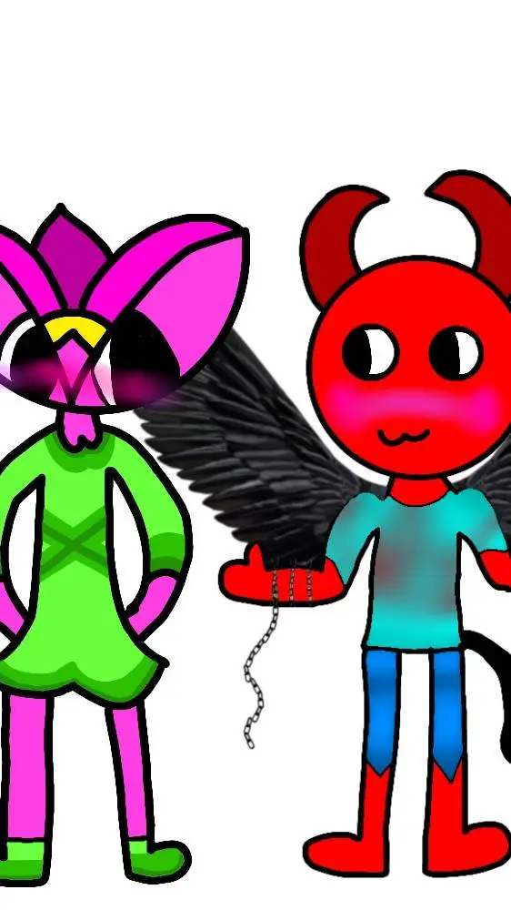 ai character: flowerdemon background