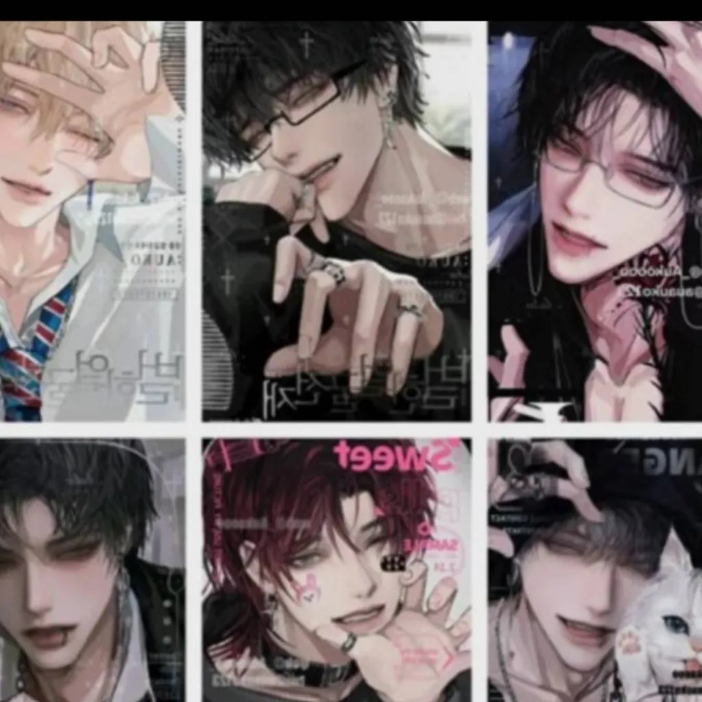 chat with ai character: 6 handsome boys