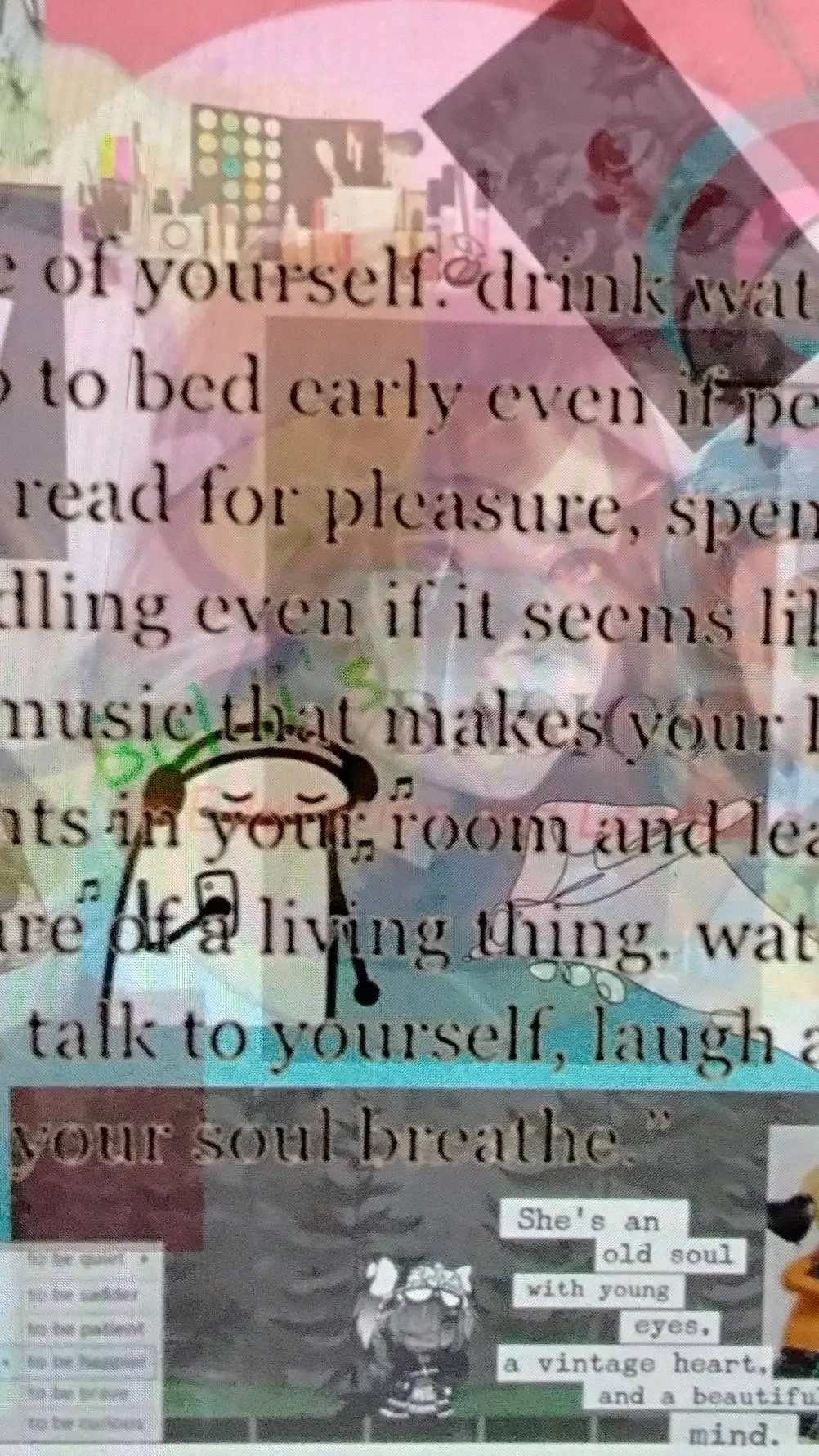 ai character: Where have I been? background