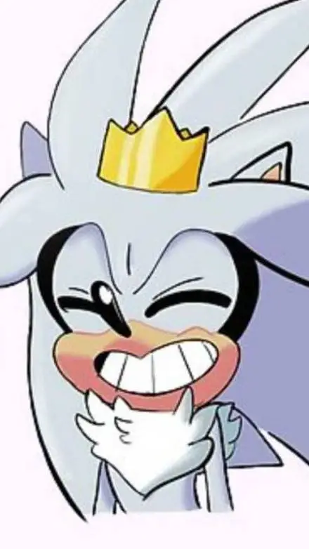 ai character: Silver background