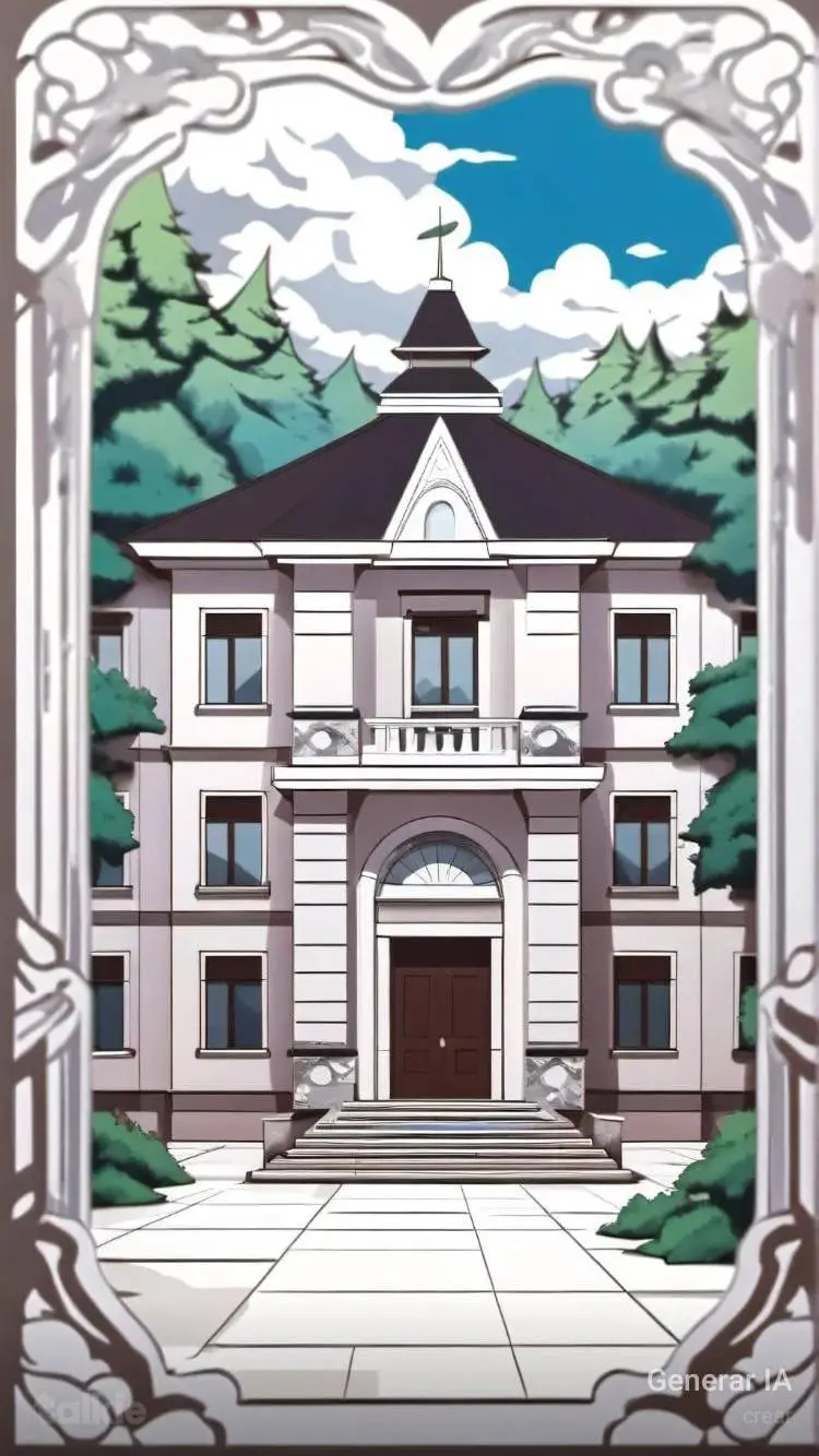 ai character: sprunki ESCUELA background