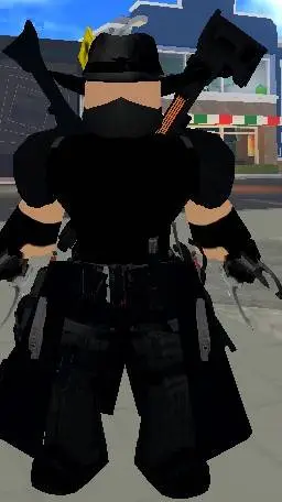 ai character: blac  background
