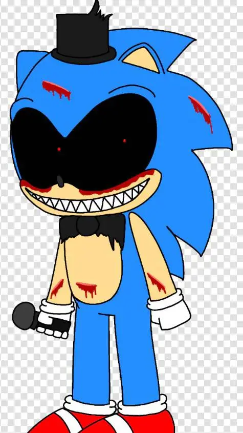 ai character: withered sonic background