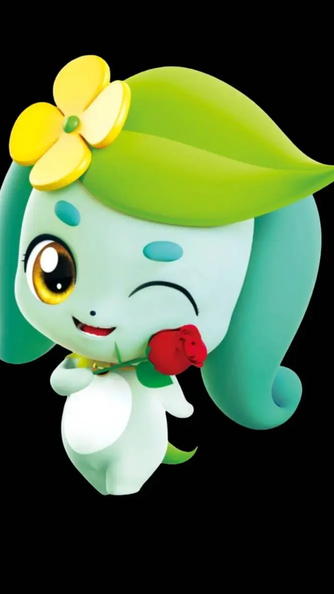 ai character: Floraping background