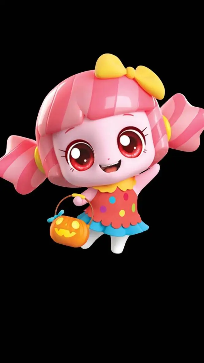 ai character: Candyping background