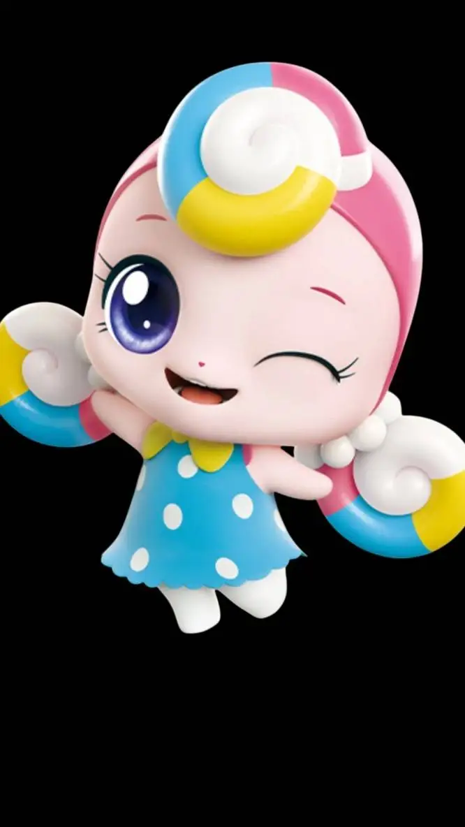 ai character: Lolliping background