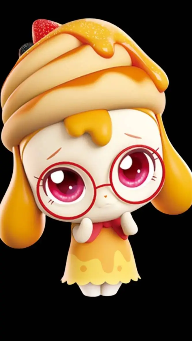 ai character: Pancakeping background