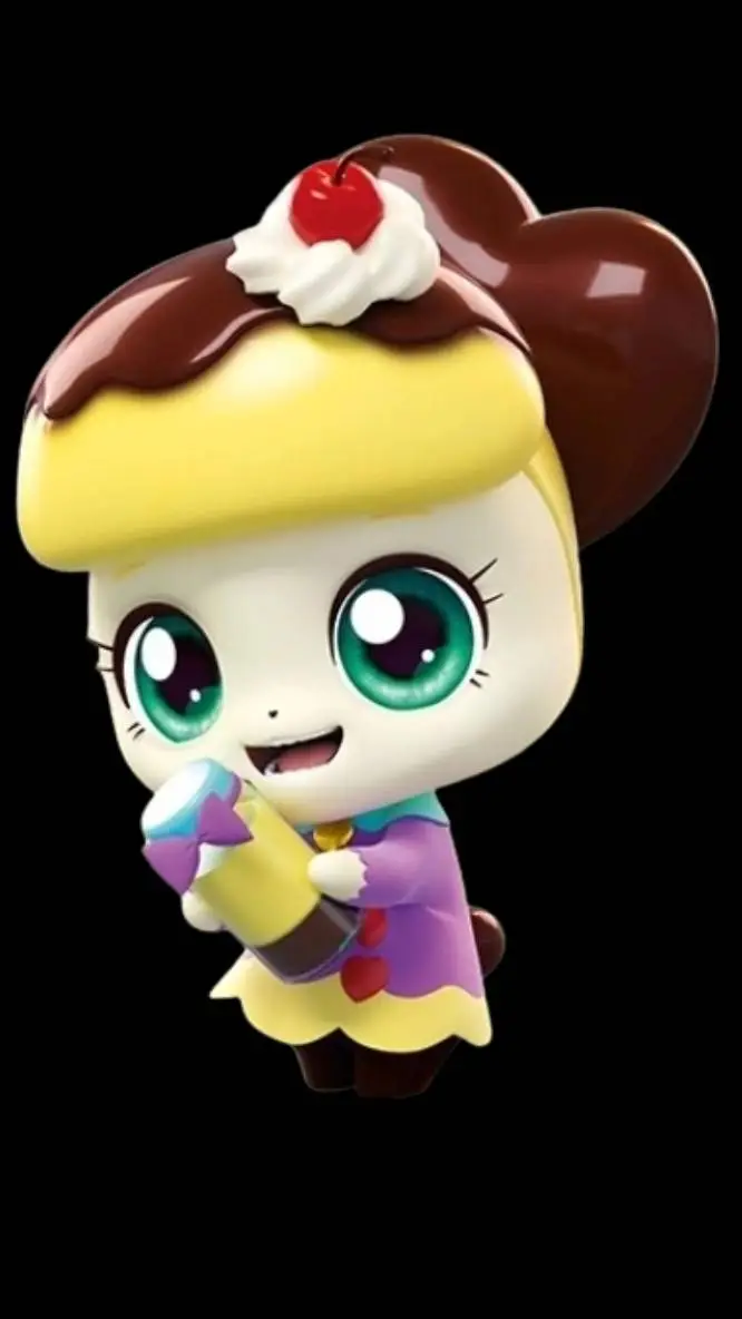 ai character: Puddingping background