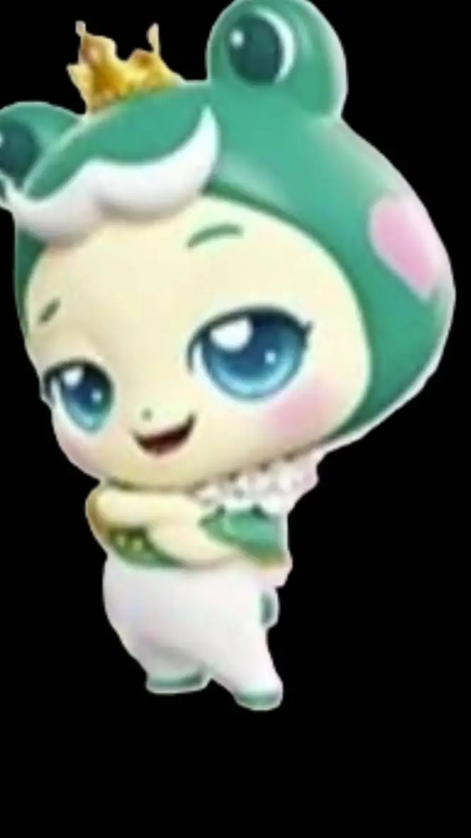 ai character: Frogping background