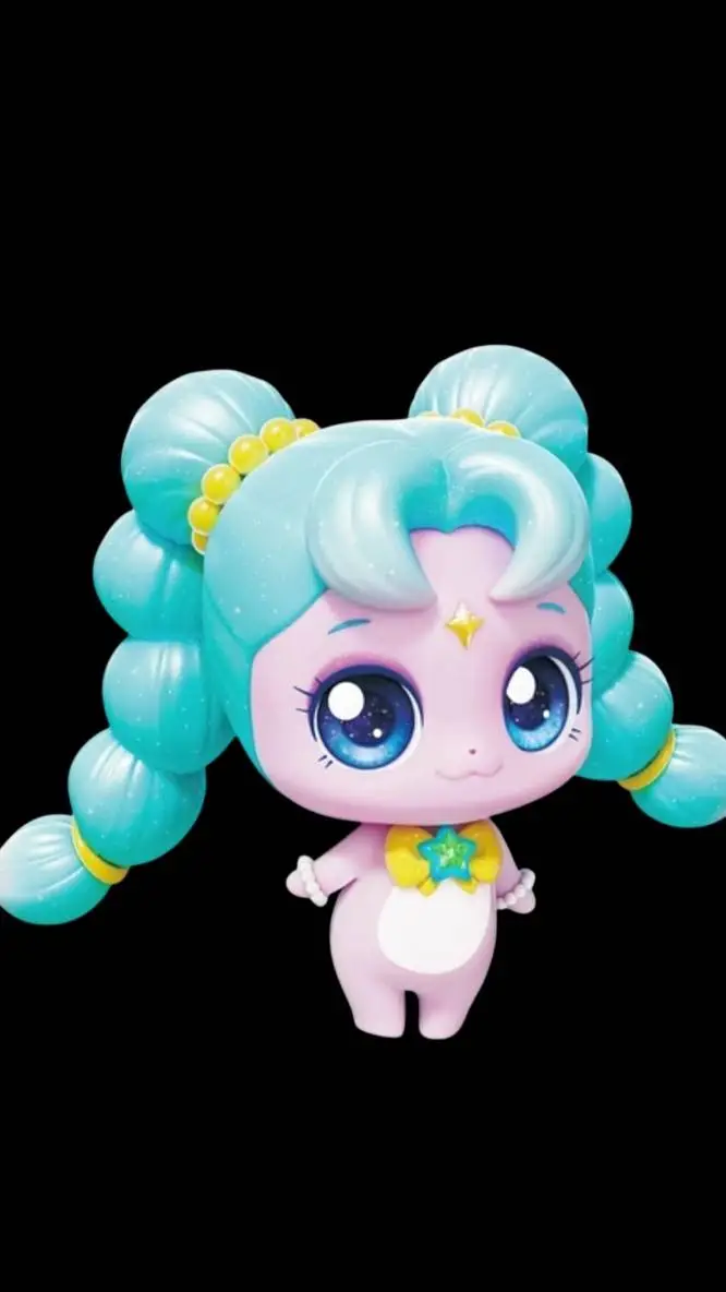 ai character: Bubbleping background
