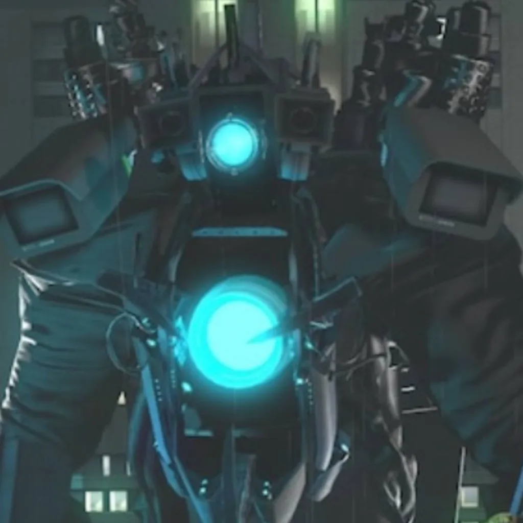 chat with ai character: Sus titan camera