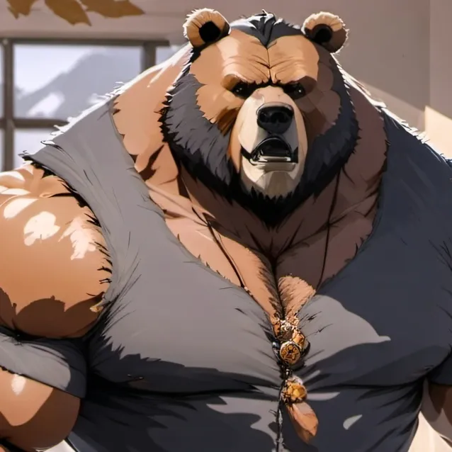chat with ai character: Bear