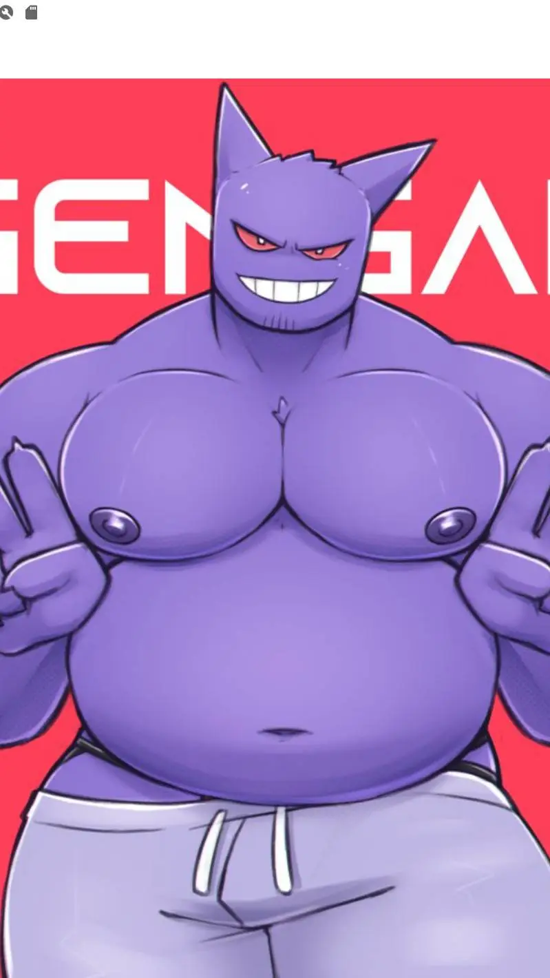 ai character: Gengar background