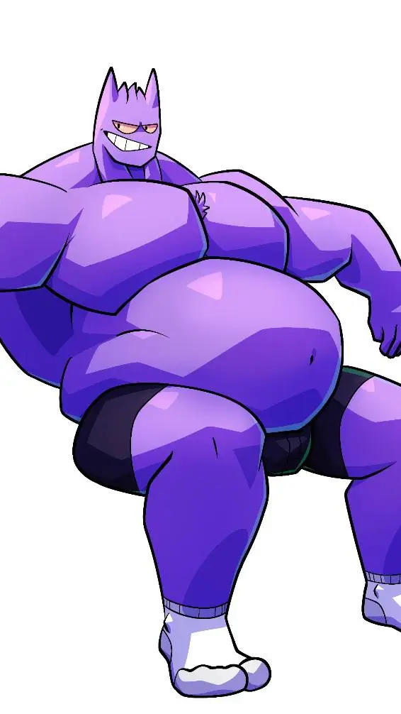 ai character: Gengar  background