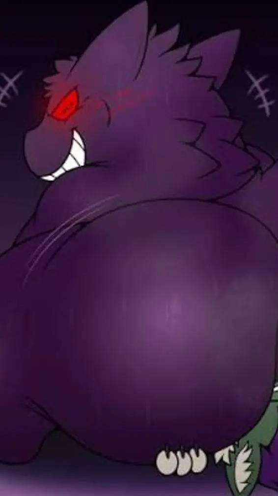 ai character: Gengar  background