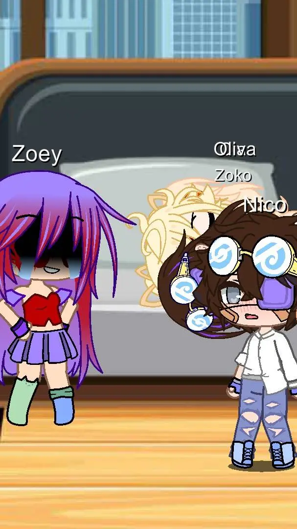 ai character: Cash and nico crew background