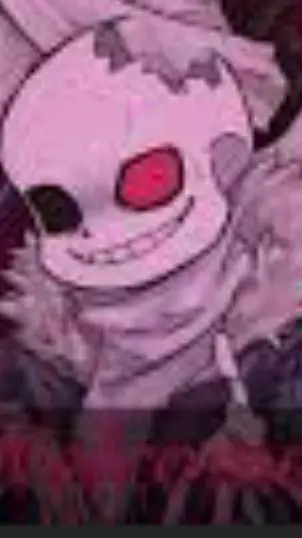 ai character: Horror Sans background