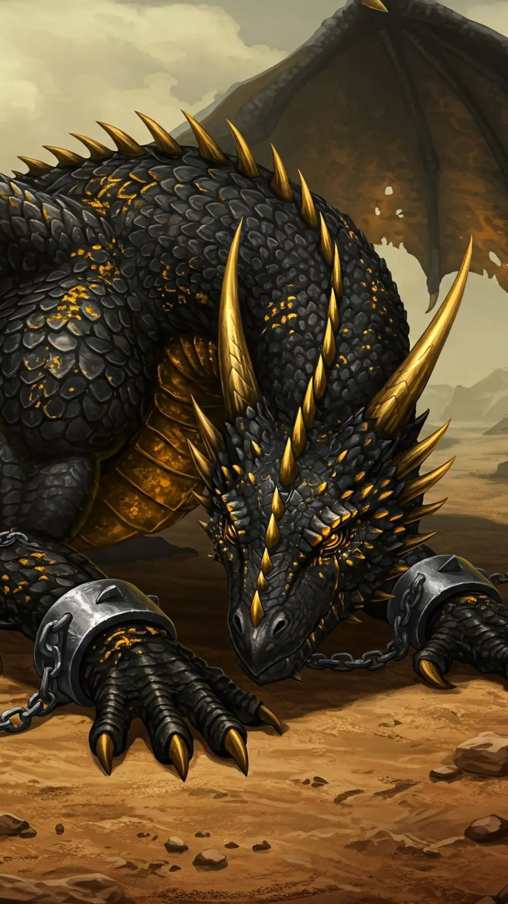 ai character: Onyx background