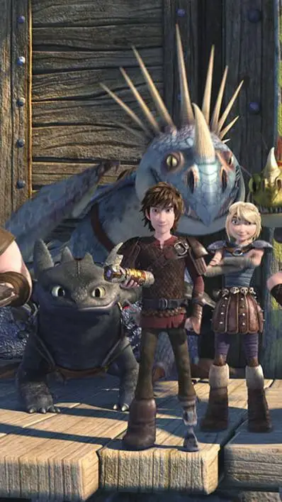 ai character: Httyd  background