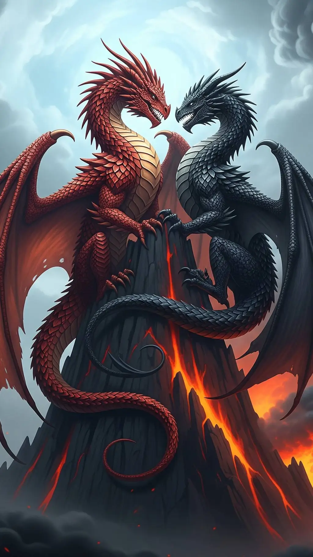 ai character: Dragon Brothers background