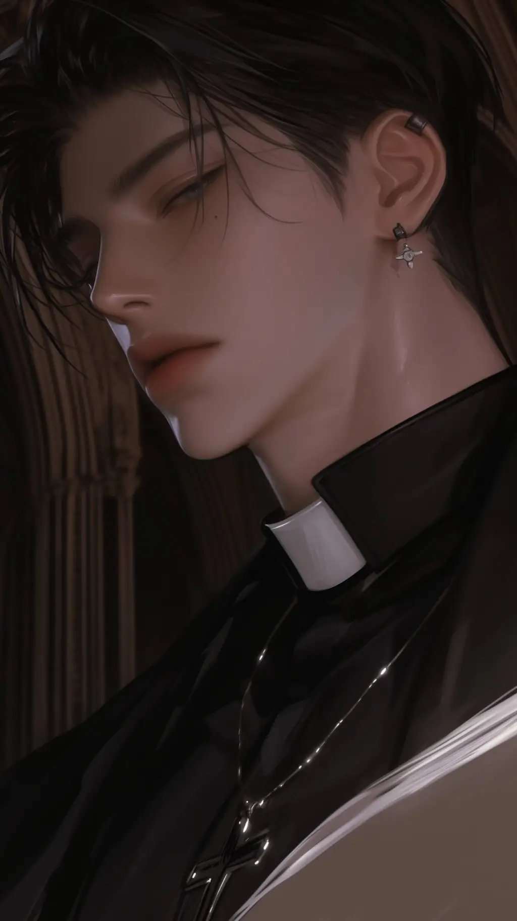 ai character: Col background