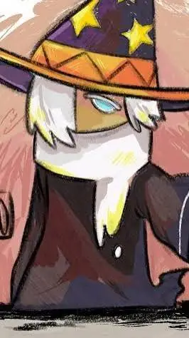 ai character: Wizard cookie background