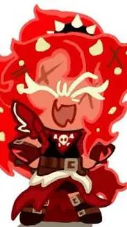 ai character: Chilipepper cookie background