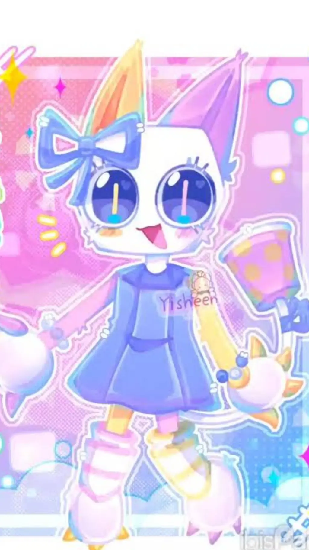 ai character: scrap  background