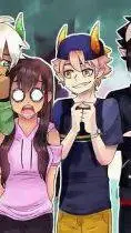 ai character: •My inner demons• background