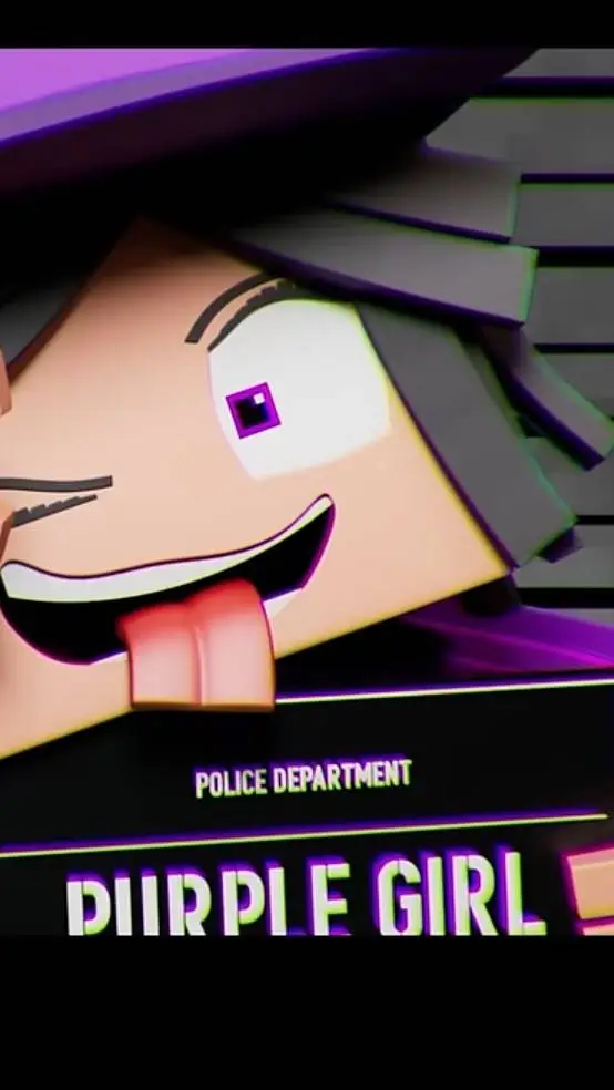 ai character: purple background