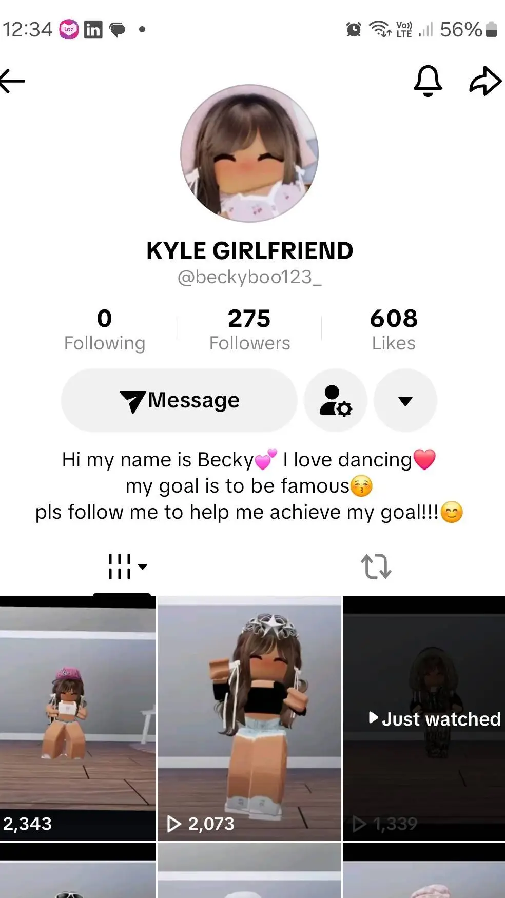 ai character: beckyboo123 background