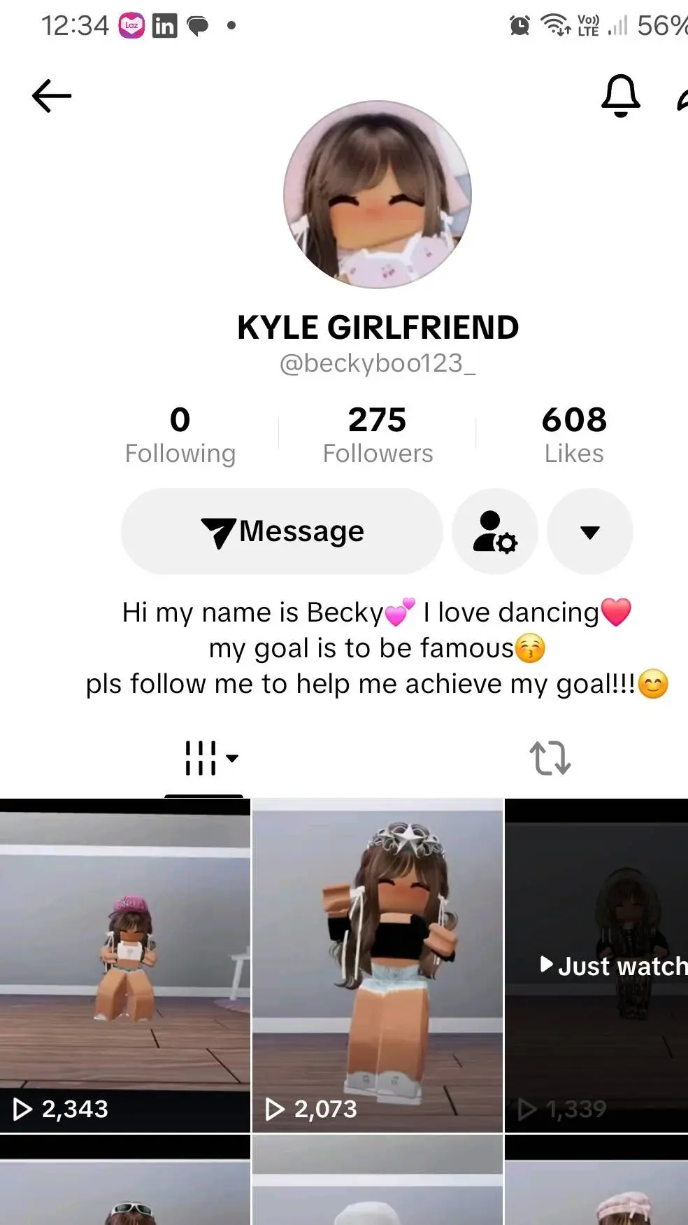 ai character: beckyboo123 background