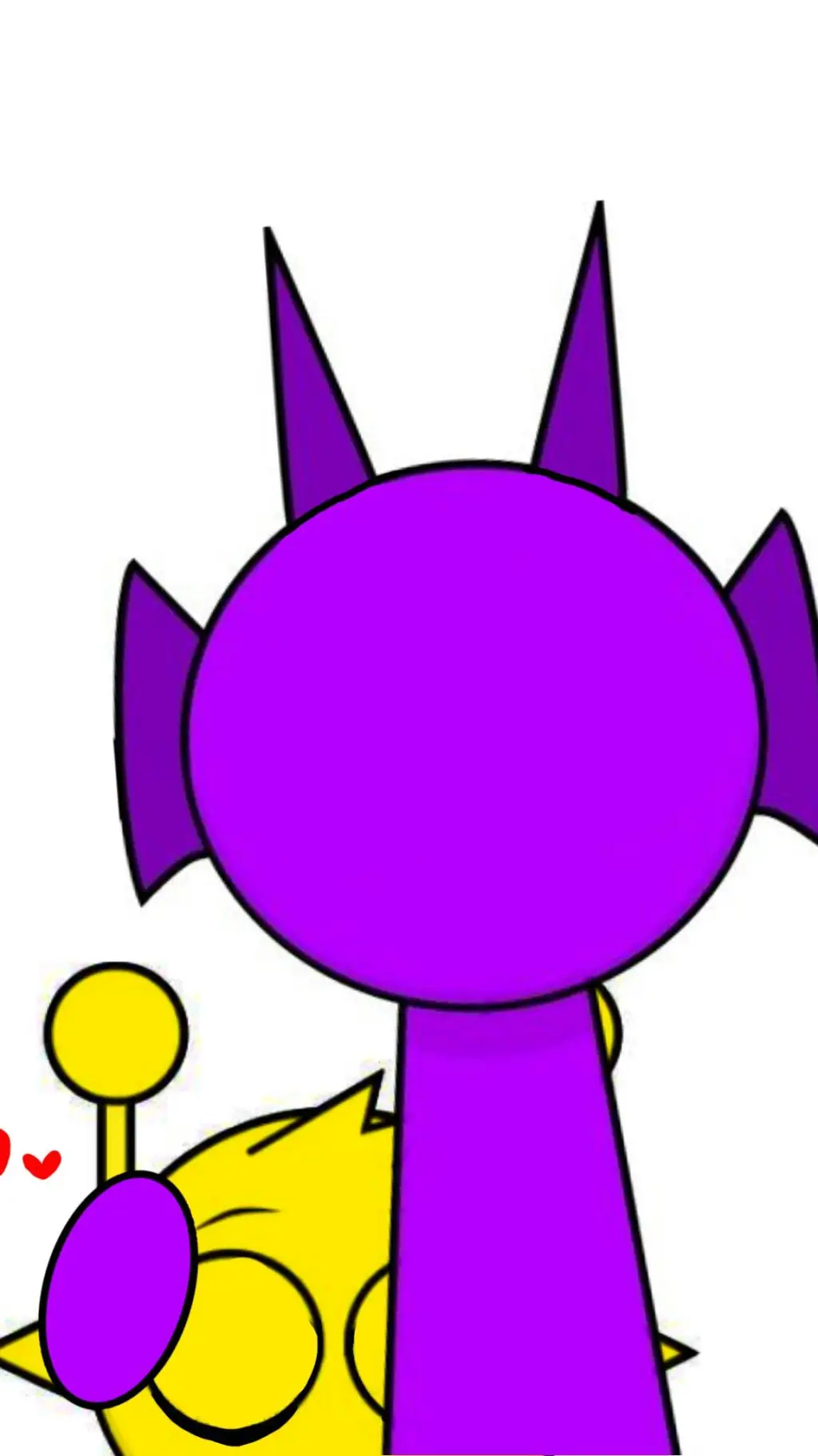 ai character: Sprunki Karen.  background