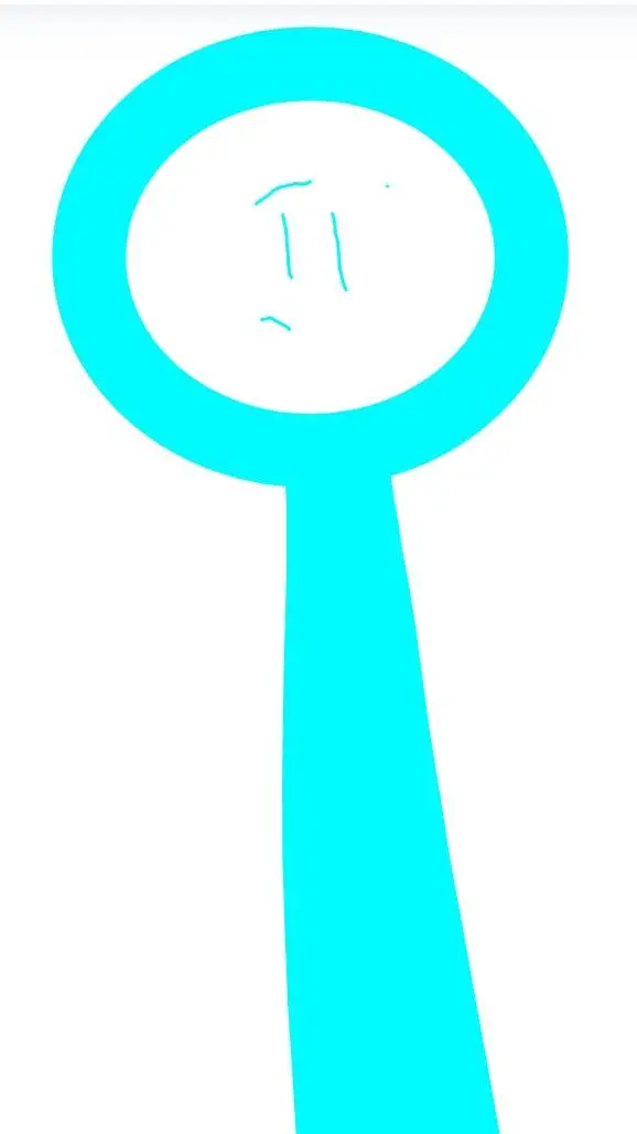 ai character: bluey background