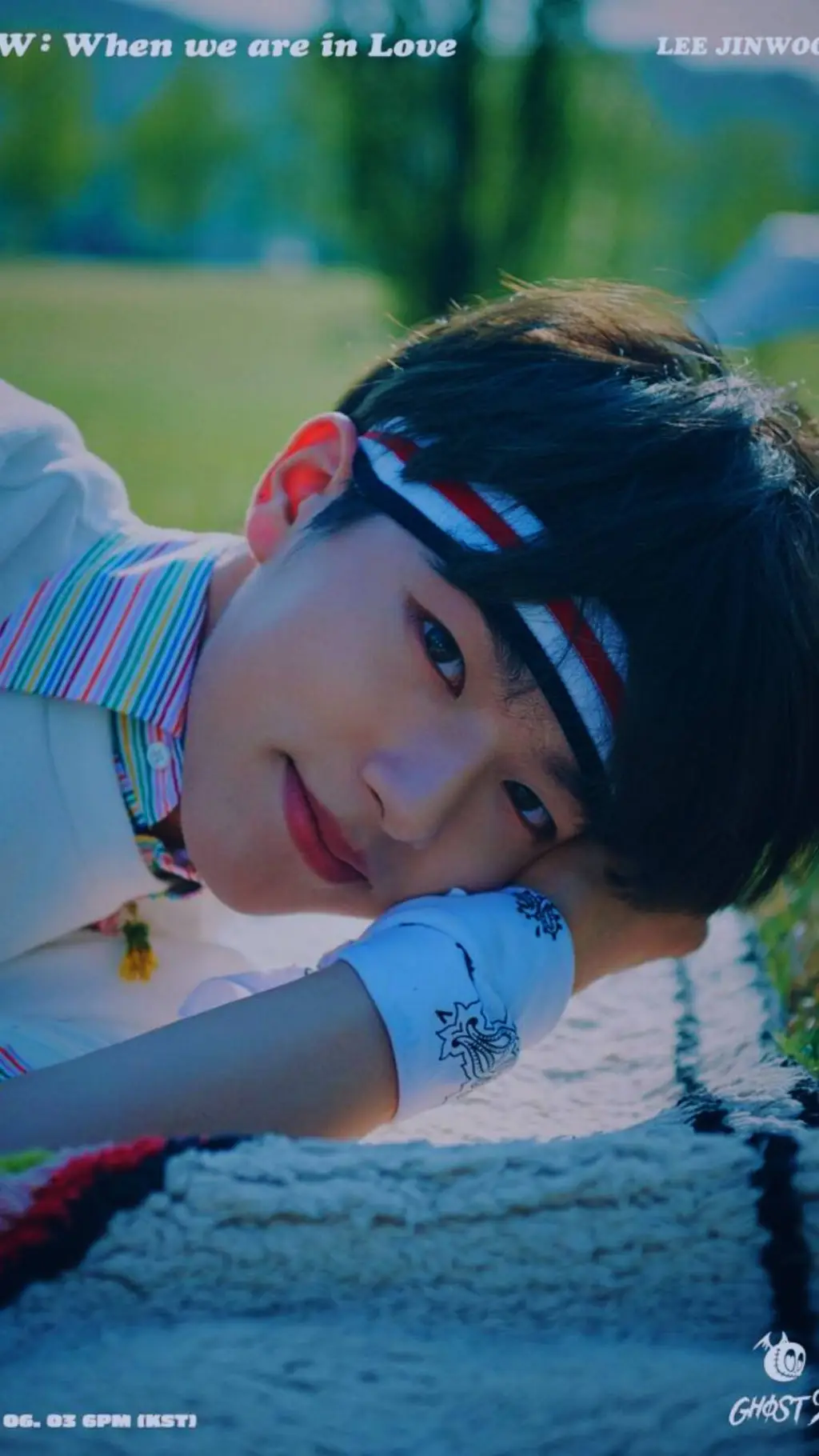 ai character: Jinwoo Ghost9 💕 background