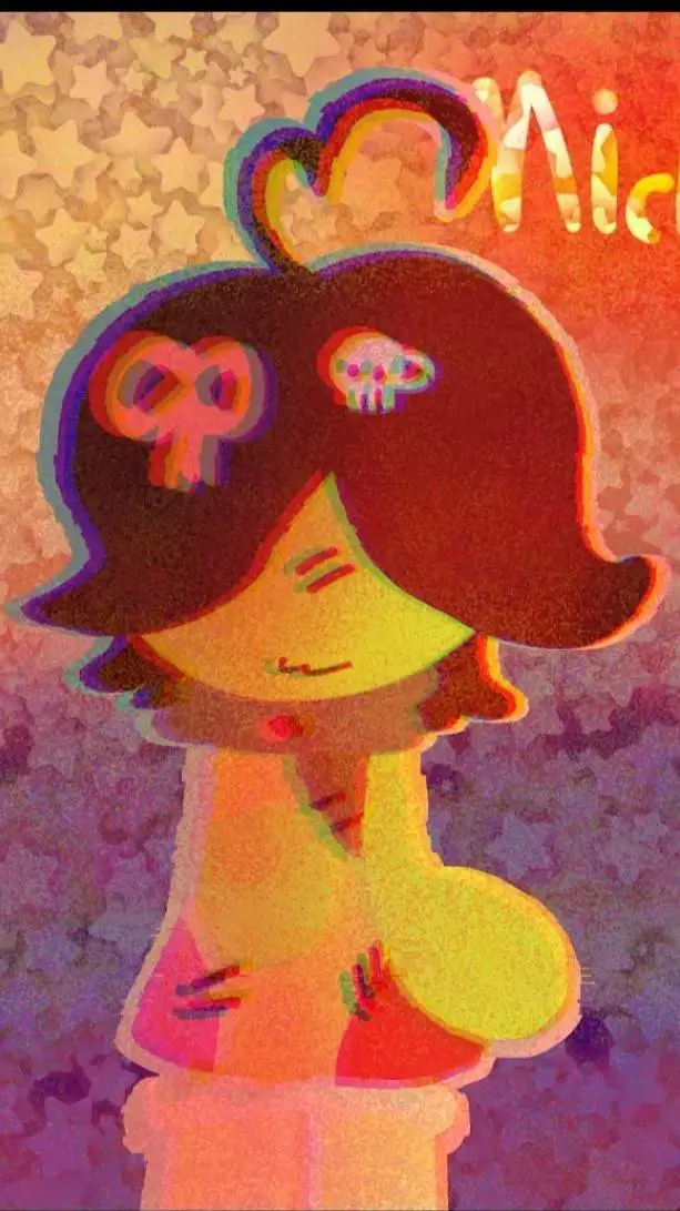 ai character: michan :] background