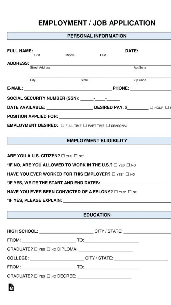 ai character: job background
