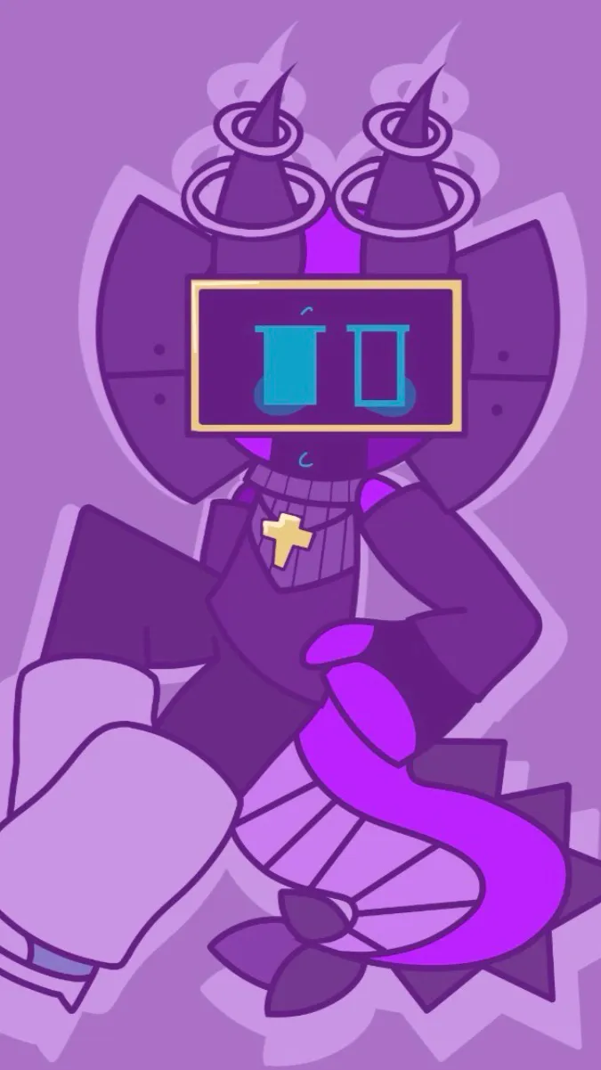 ai character: ᴅᴜʀᴘʟᴇ ʙᴏᴛ background