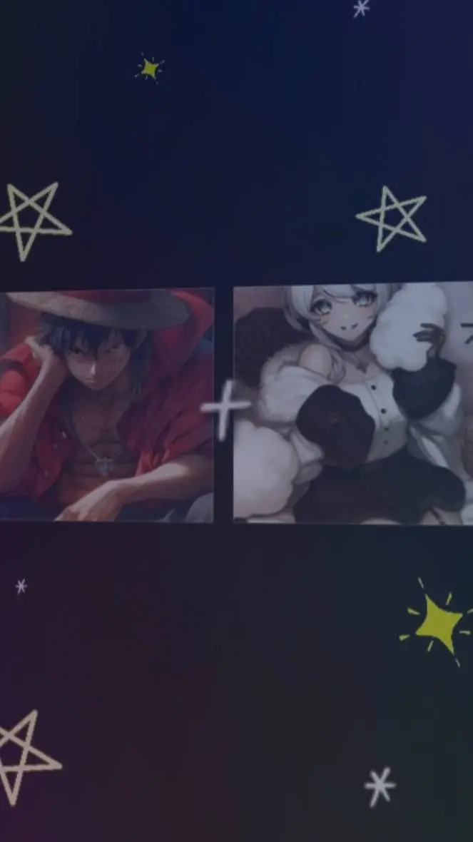 ai character: ☆Luffy × T/n☆ background