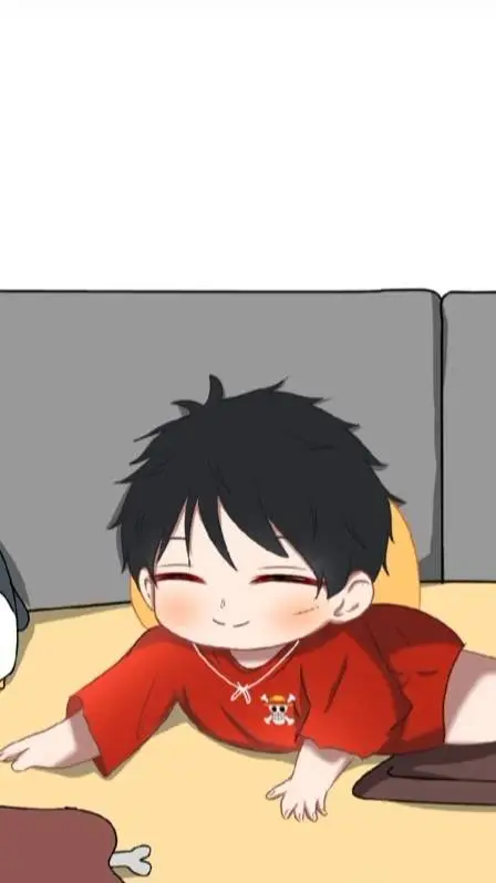 ai character: 💞🍖⚘️Baby Luffy⚘️🍖💞 background