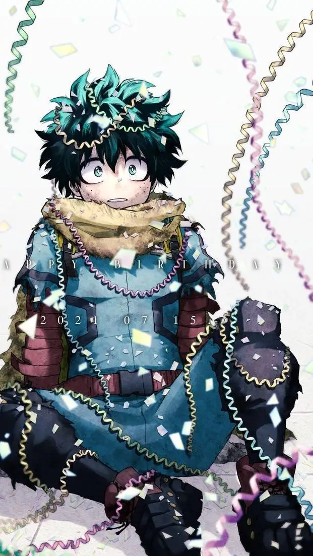 ai character: CUMPLE DE DEKU background