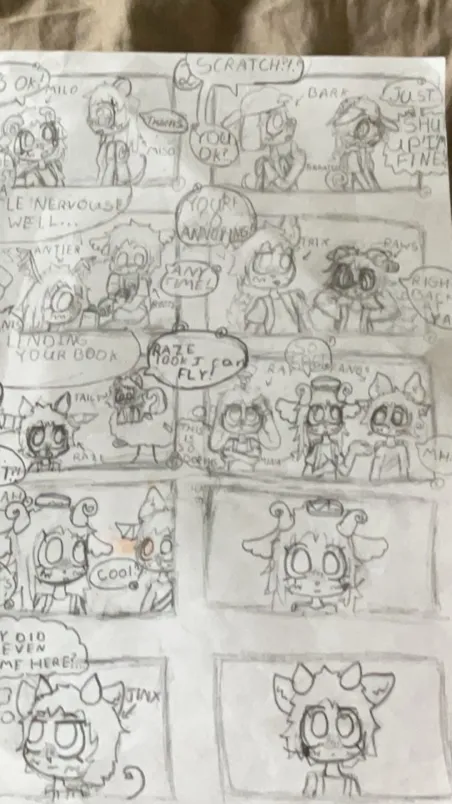 ai character: Camp critters background