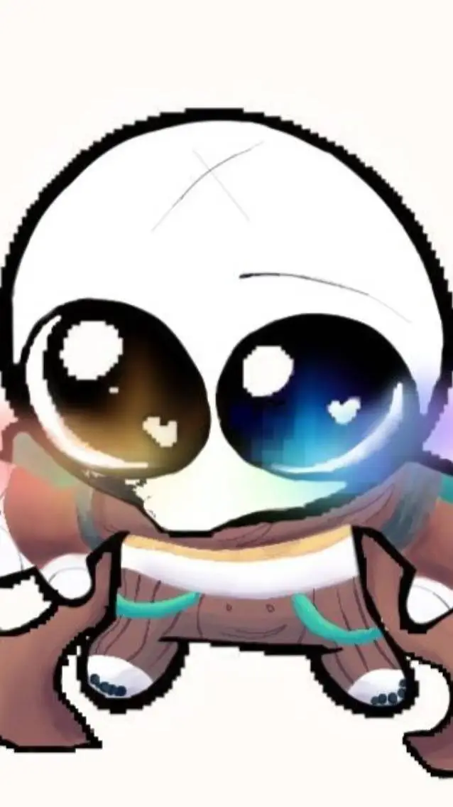 ai character: ink sans background