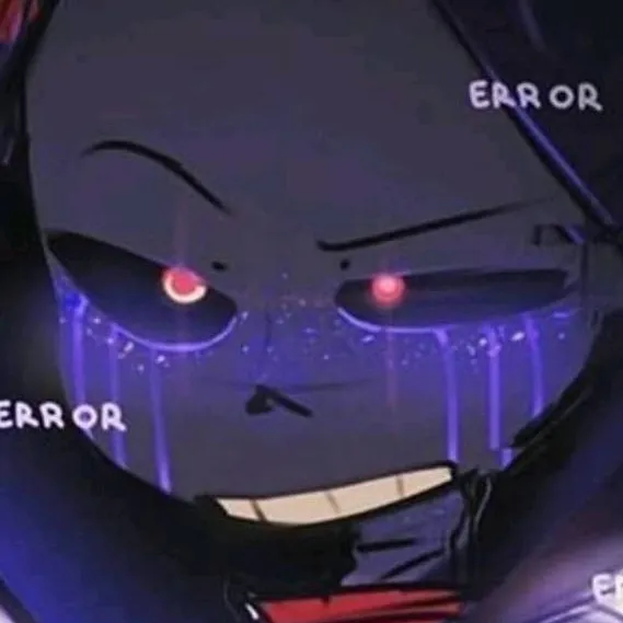 chat with ai character: error sans